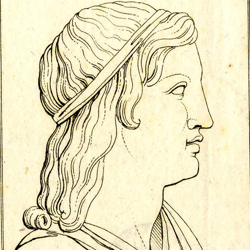 Portrait imaginaire de Suétone [© British Museum]