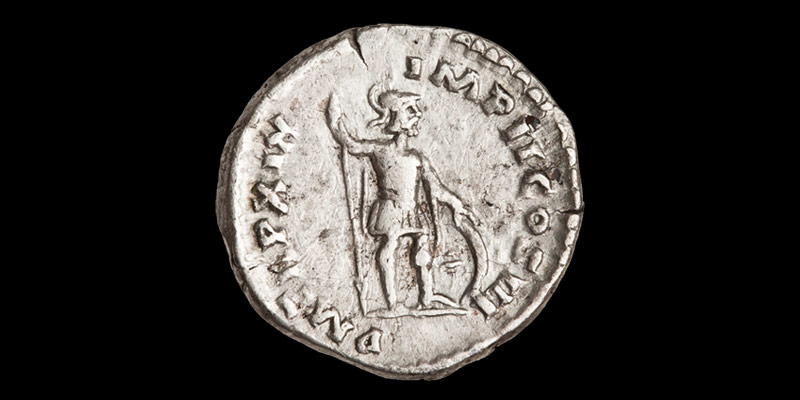 Denier d'argent romain [© American Numismatic Society]