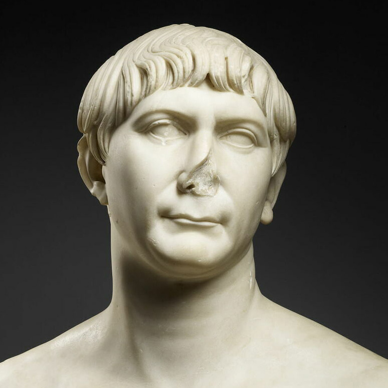 Buste de l'empereur Trajan