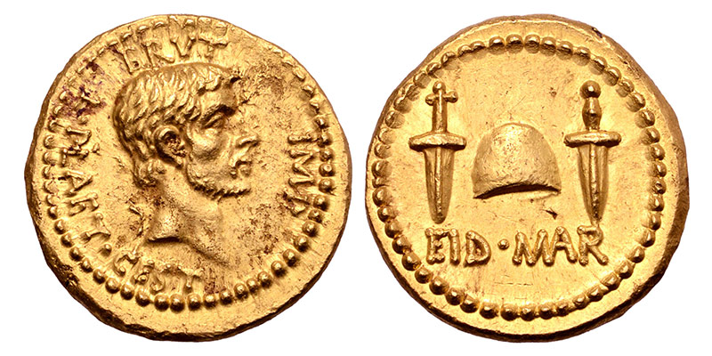 Aureus de Brutus ©Roma Numismatics