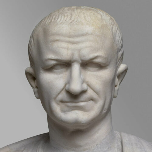 Buste de l'empereur Vespasien